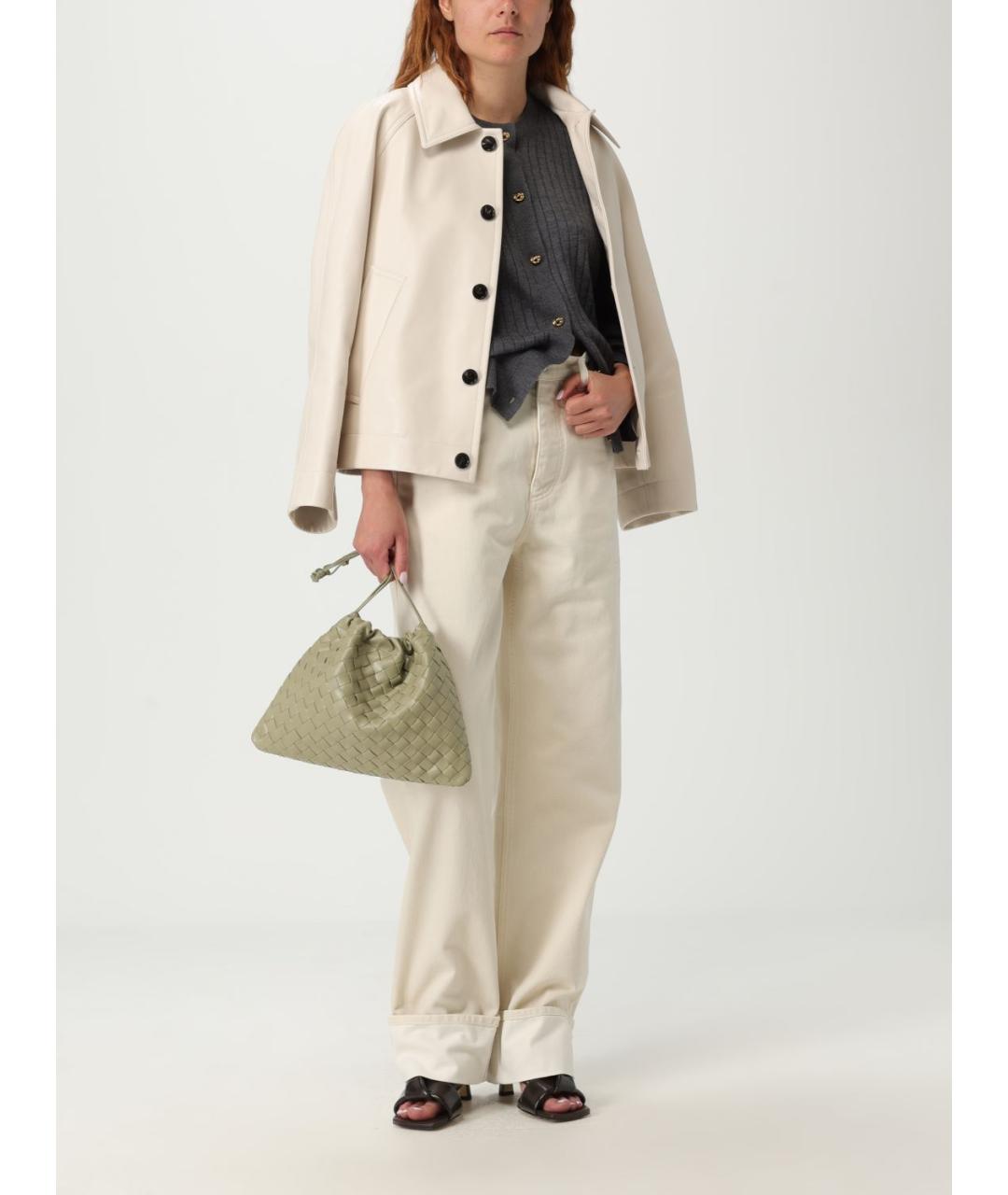 BOTTEGA VENETA Серый шерстяной джемпер / свитер, фото 3