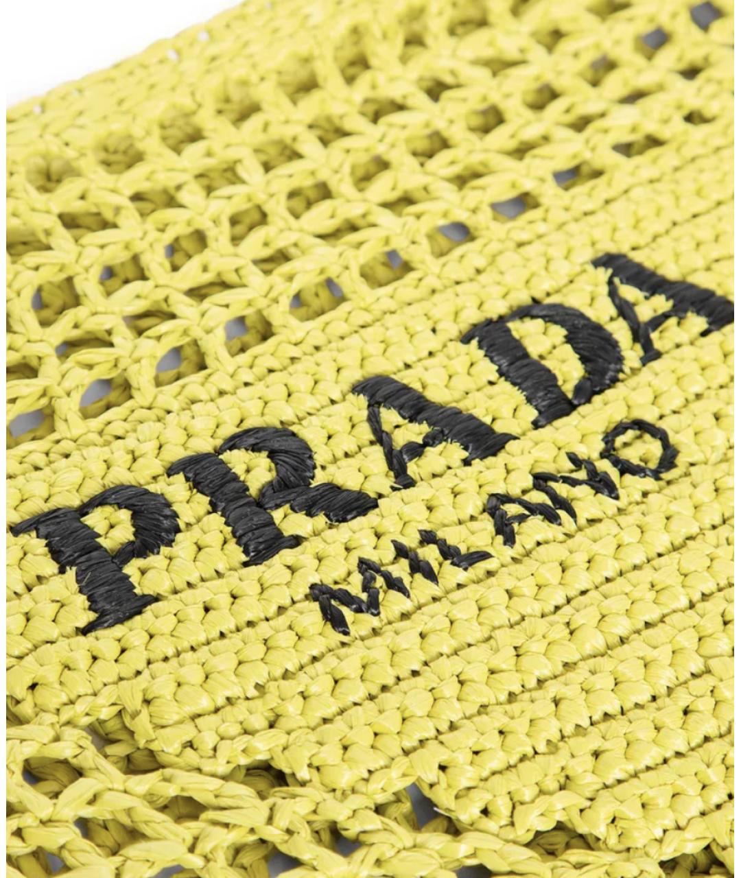 PRADA Салатовая сумка тоут, фото 3