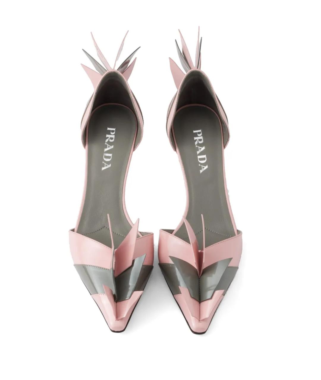 PRADA Мульти кожаные туфли, фото 3