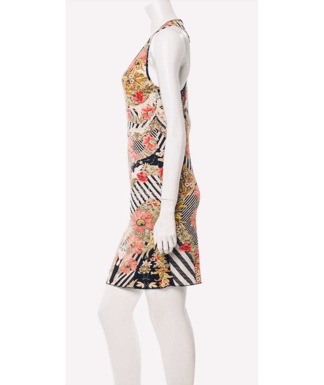 ALEXANDER MCQUEEN Мульти вискозное платье, фото 6