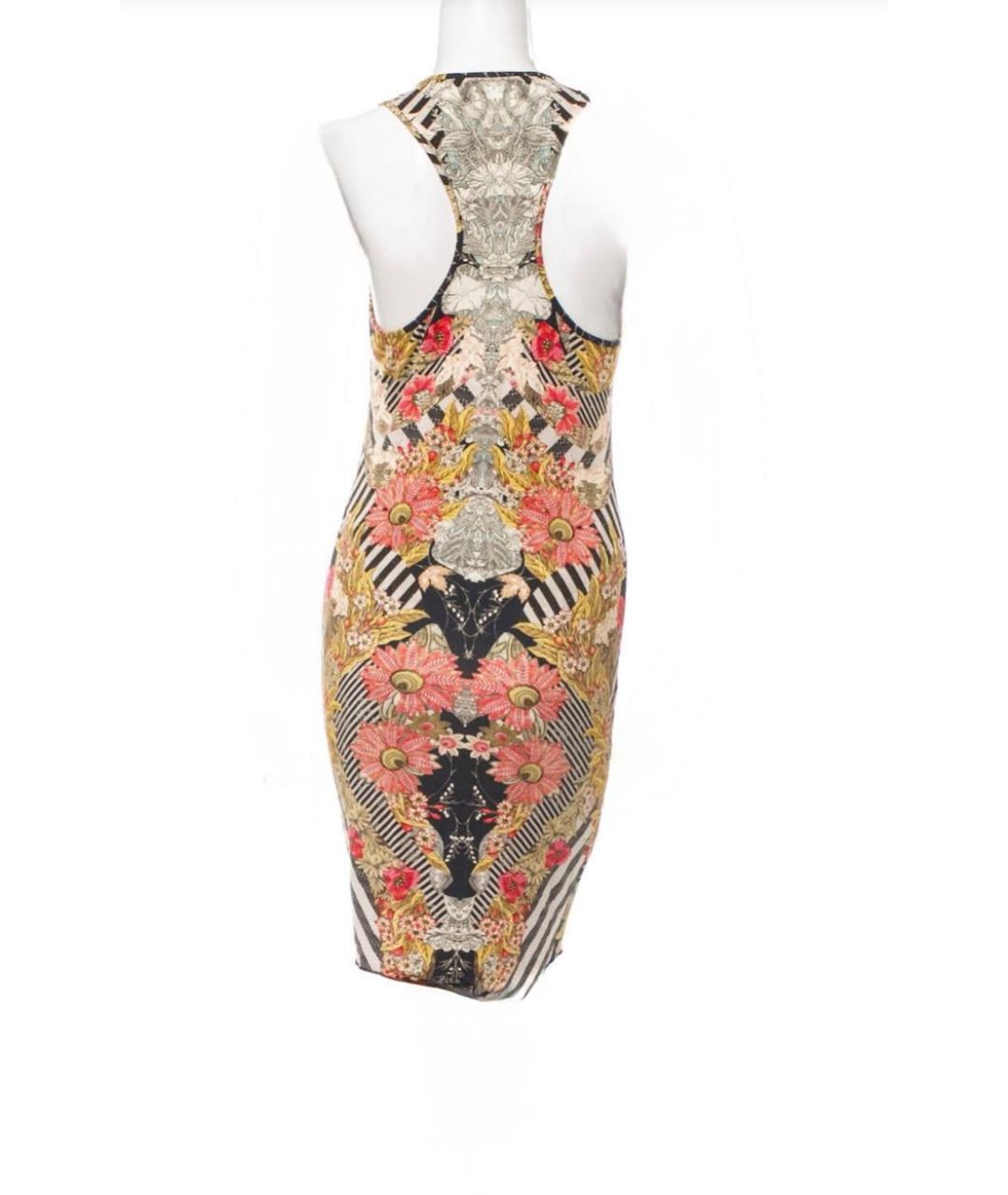 ALEXANDER MCQUEEN Мульти вискозное платье, фото 2