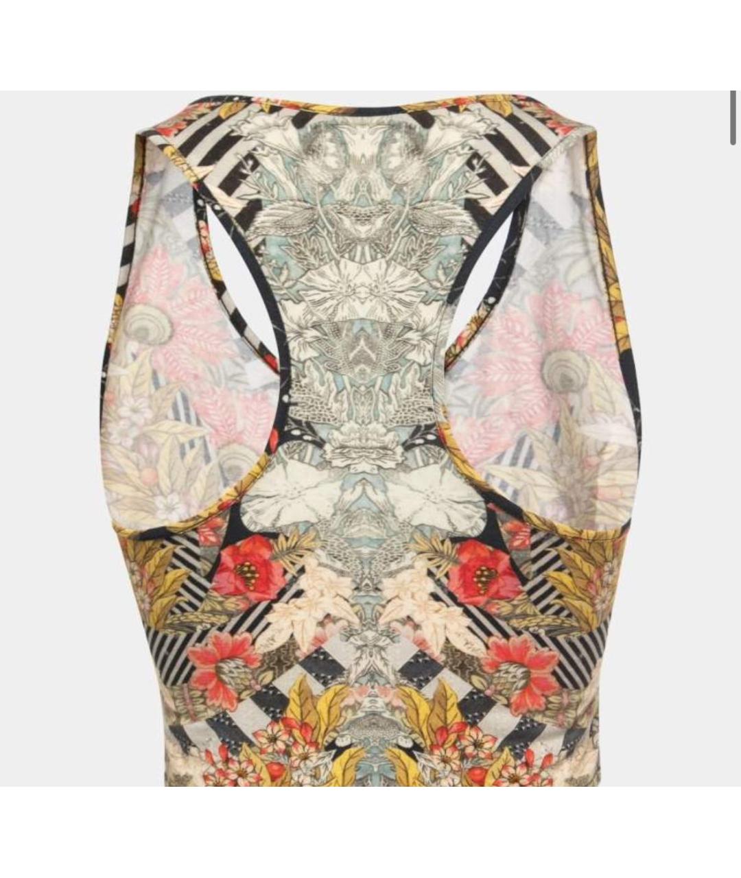 ALEXANDER MCQUEEN Мульти вискозное платье, фото 5