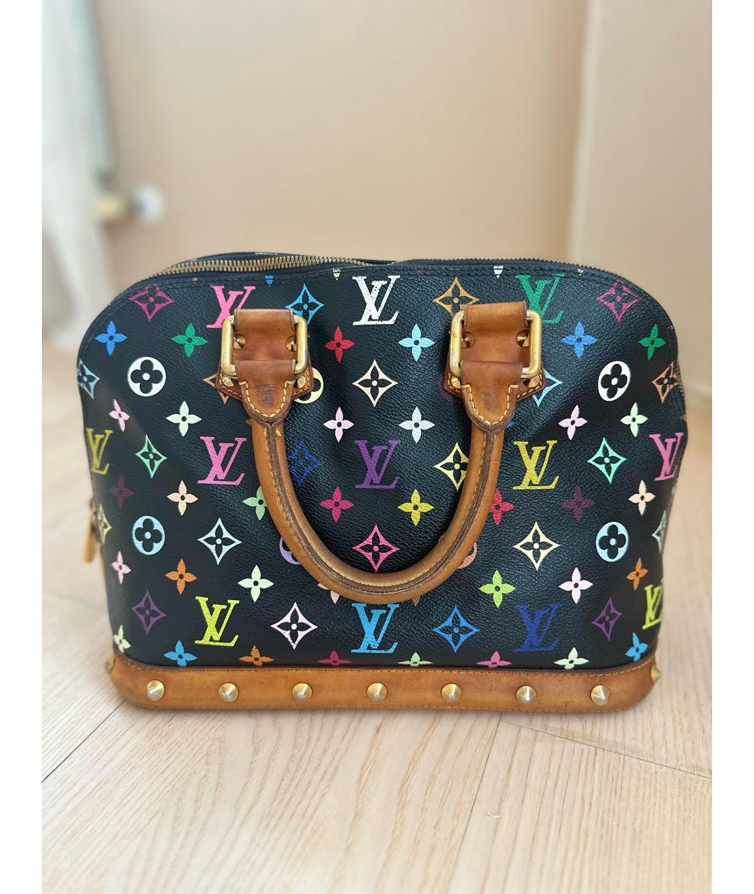 LOUIS VUITTON Мульти кожаная сумка с короткими ручками, фото 9