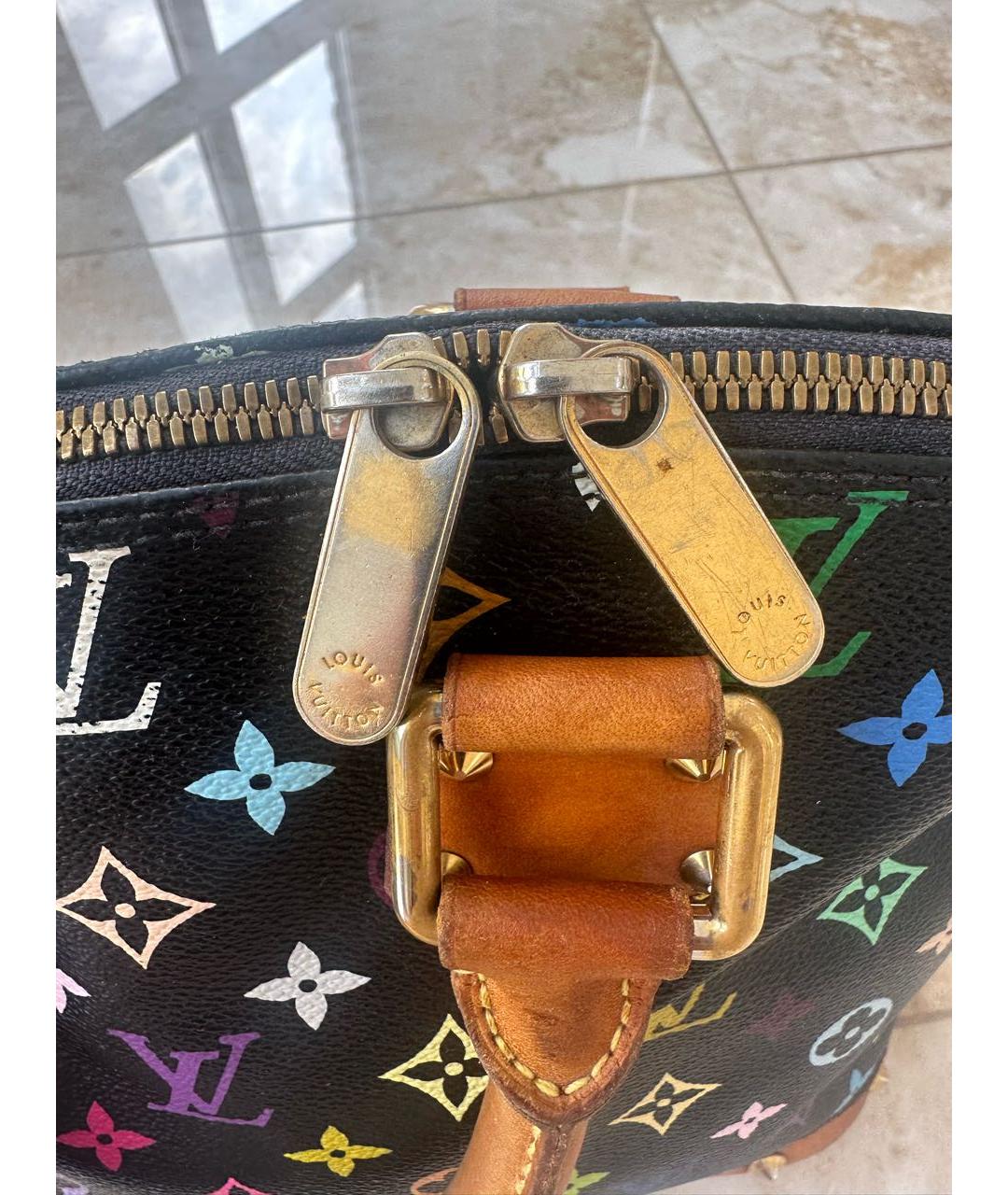 LOUIS VUITTON Мульти кожаная сумка с короткими ручками, фото 7