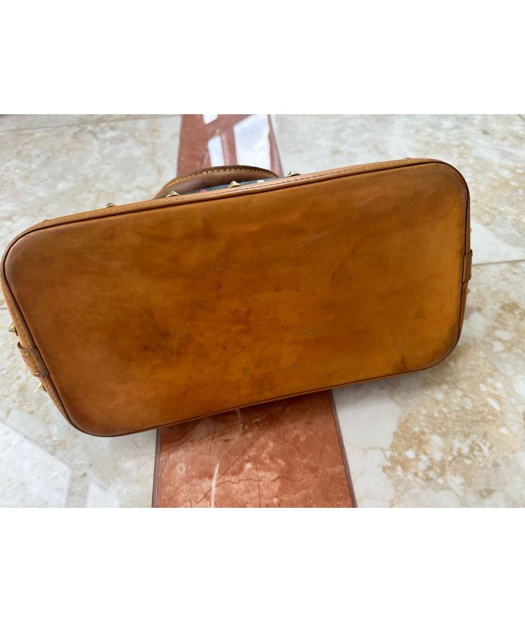 LOUIS VUITTON Мульти кожаная сумка с короткими ручками, фото 4