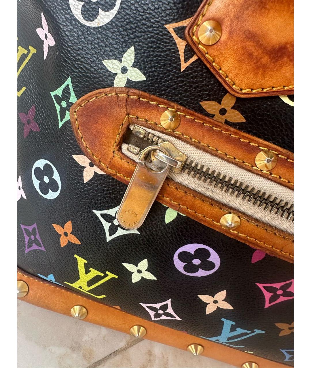 LOUIS VUITTON Мульти кожаная сумка с короткими ручками, фото 8