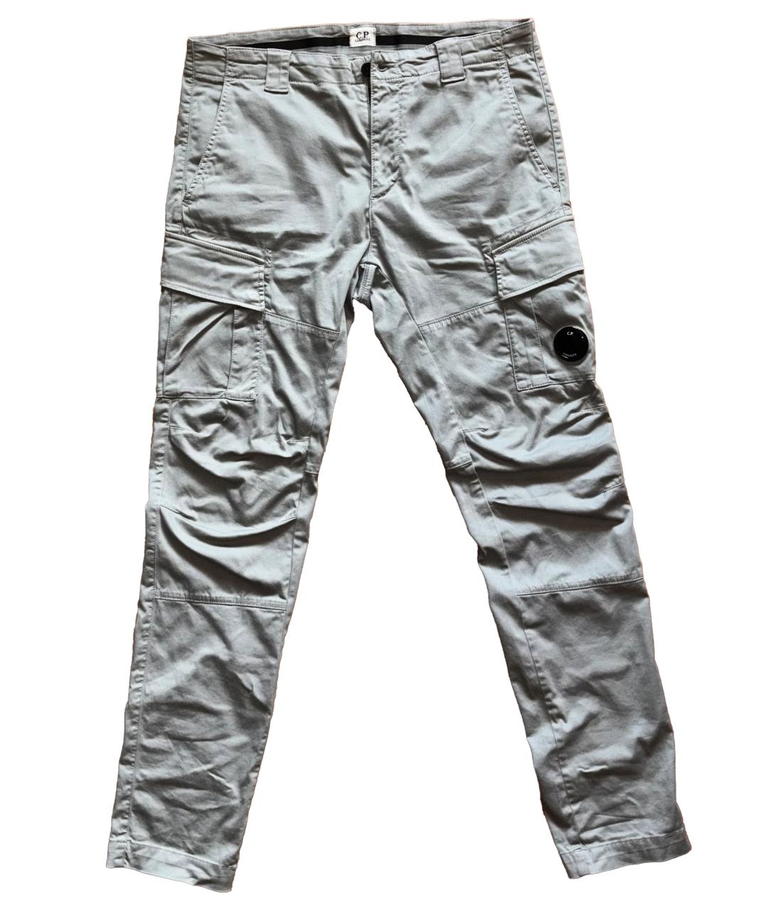 CP COMPANY Серые хлопковые повседневные брюки, фото 6