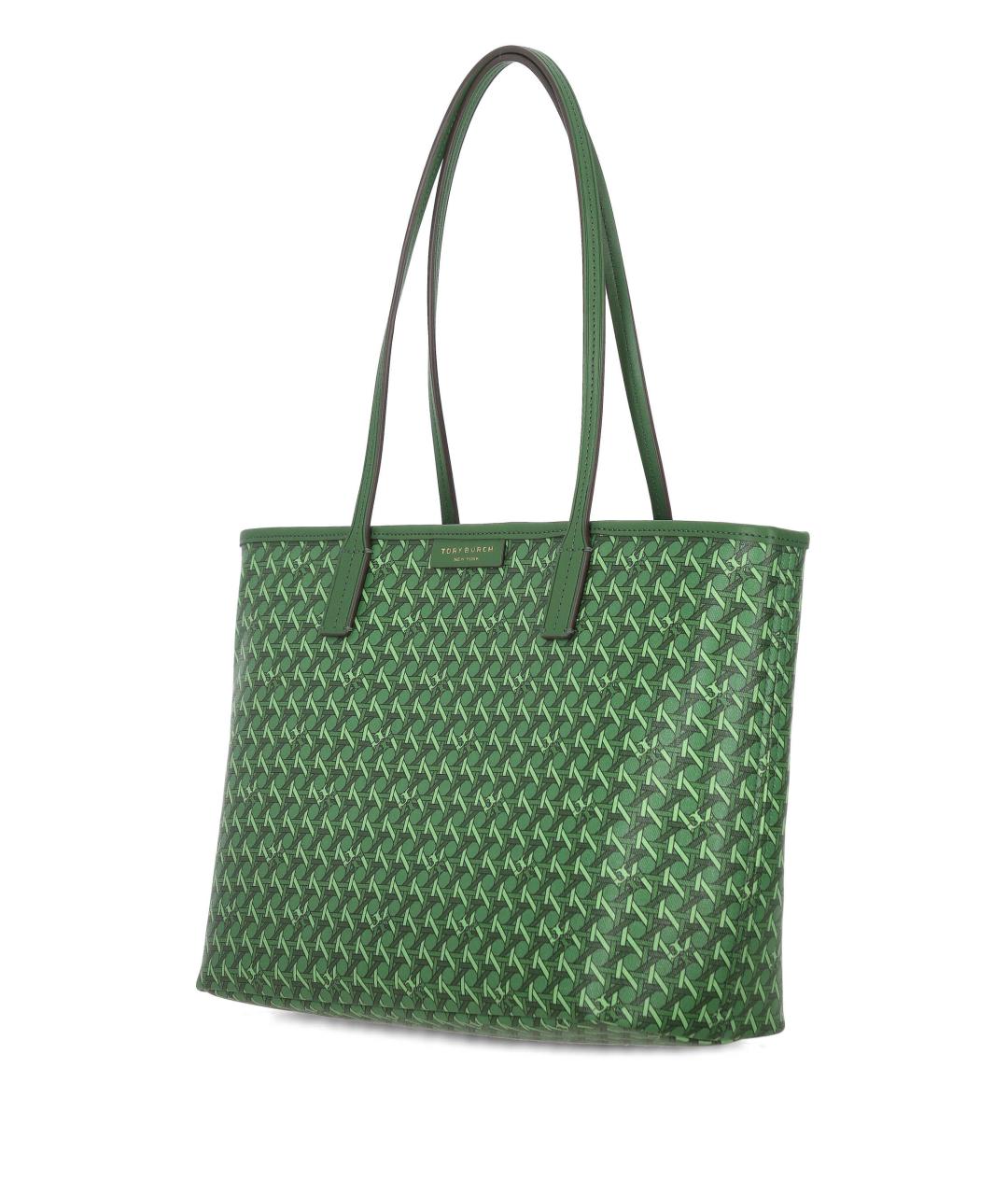 TORY BURCH Зеленая сумка тоут, фото 2