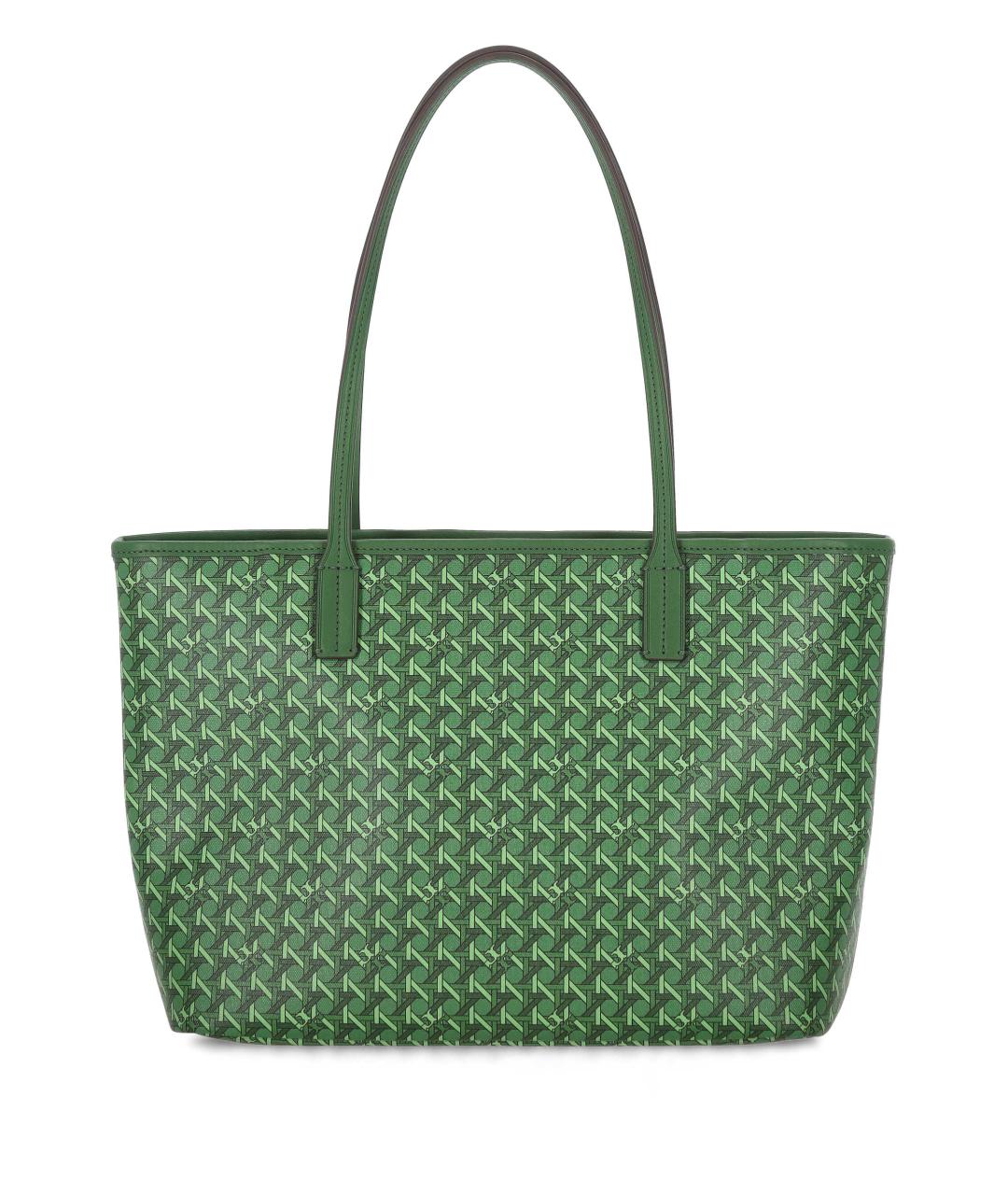 TORY BURCH Зеленая сумка тоут, фото 3