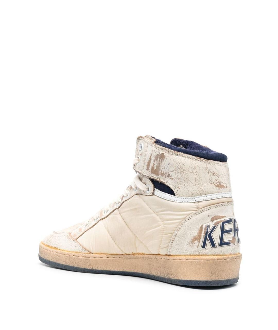 GOLDEN GOOSE DELUXE BRAND Мульти кожаные высокие кроссовки / кеды, фото 3
