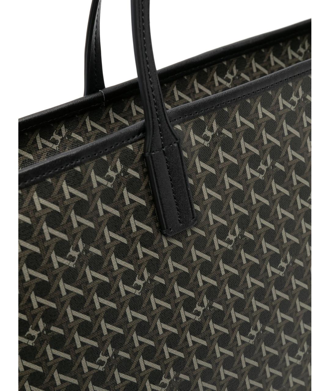 TORY BURCH Антрацитовая сумка тоут, фото 5