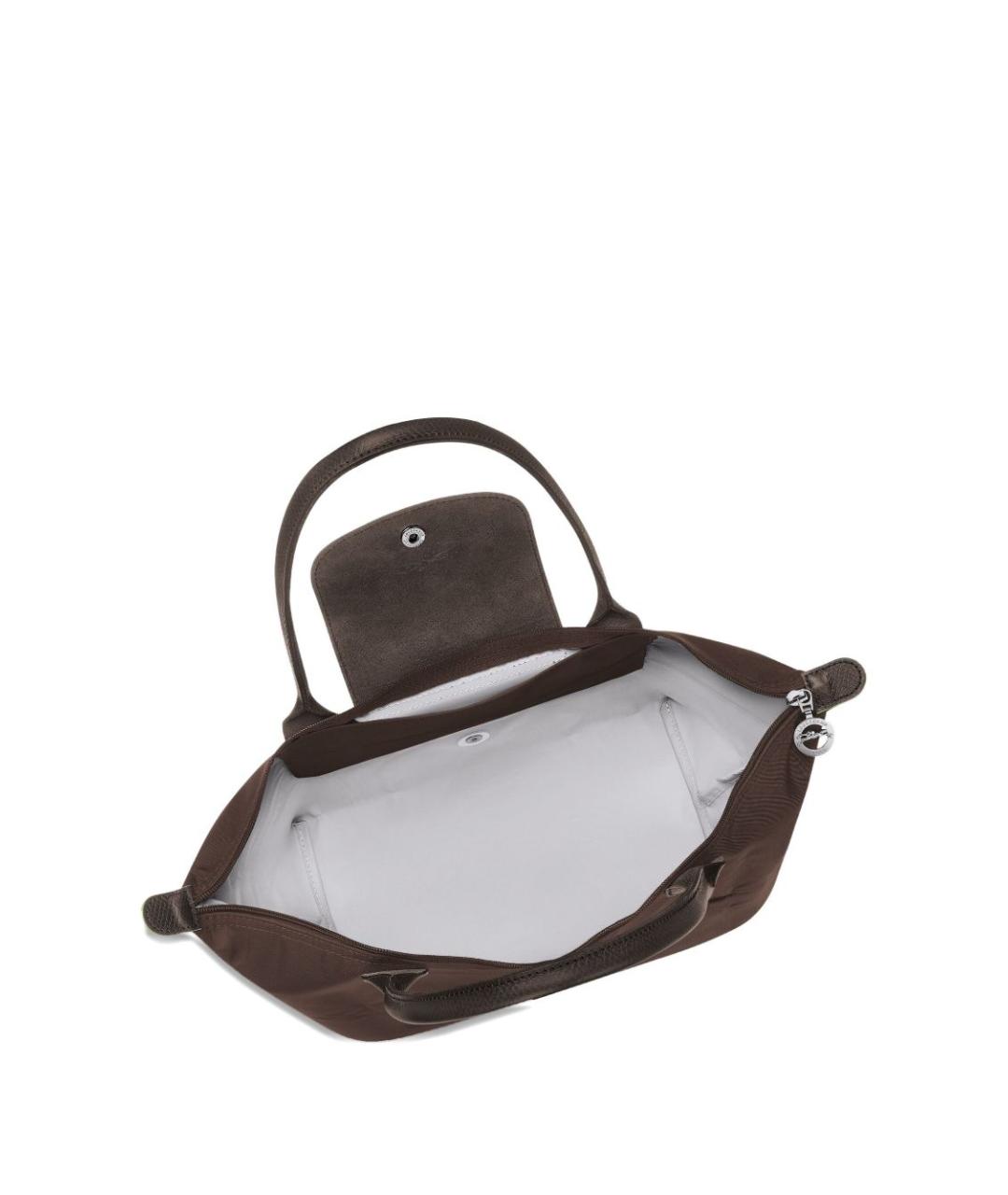 LONGCHAMP Коричневая синтетическая сумка тоут, фото 4