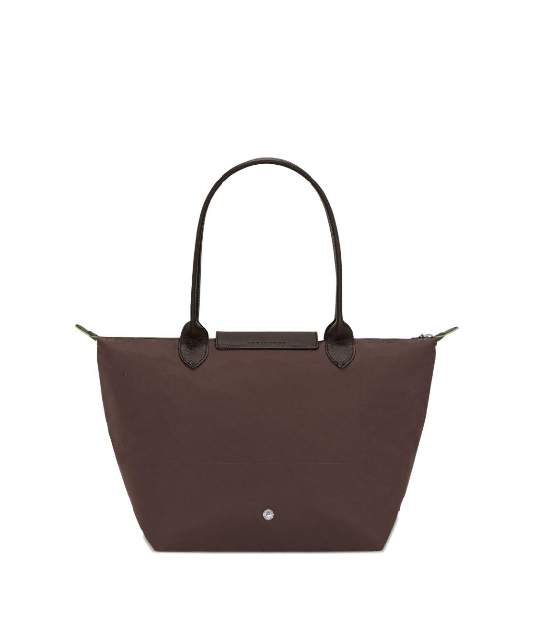 LONGCHAMP Коричневая синтетическая сумка тоут, фото 3
