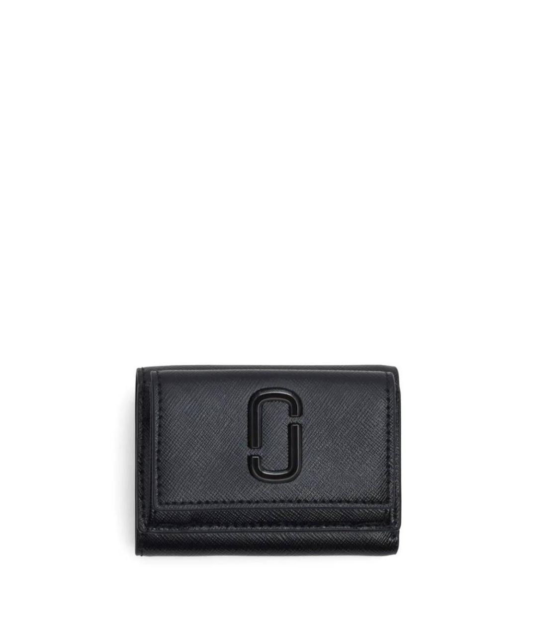 MARC JACOBS Черный кожаный кошелек, фото 1