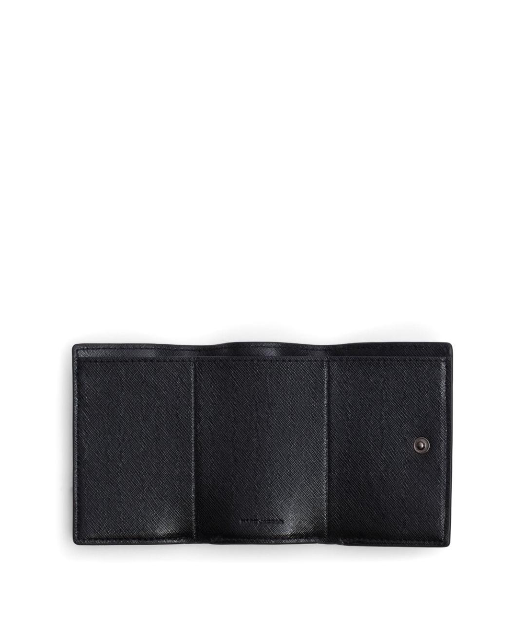 MARC JACOBS Черный кожаный кошелек, фото 2