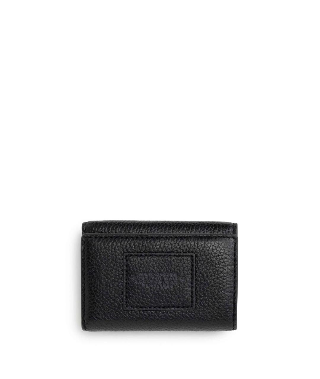 MARC JACOBS Черный кожаный кошелек, фото 2
