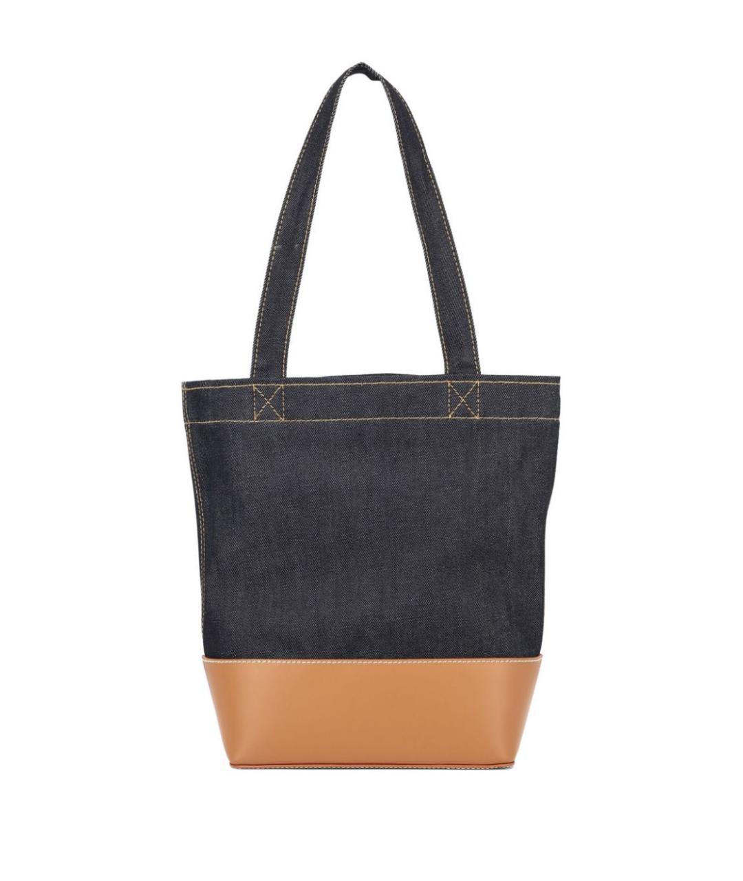 A.P.C. Мульти деним сумка тоут, фото 3
