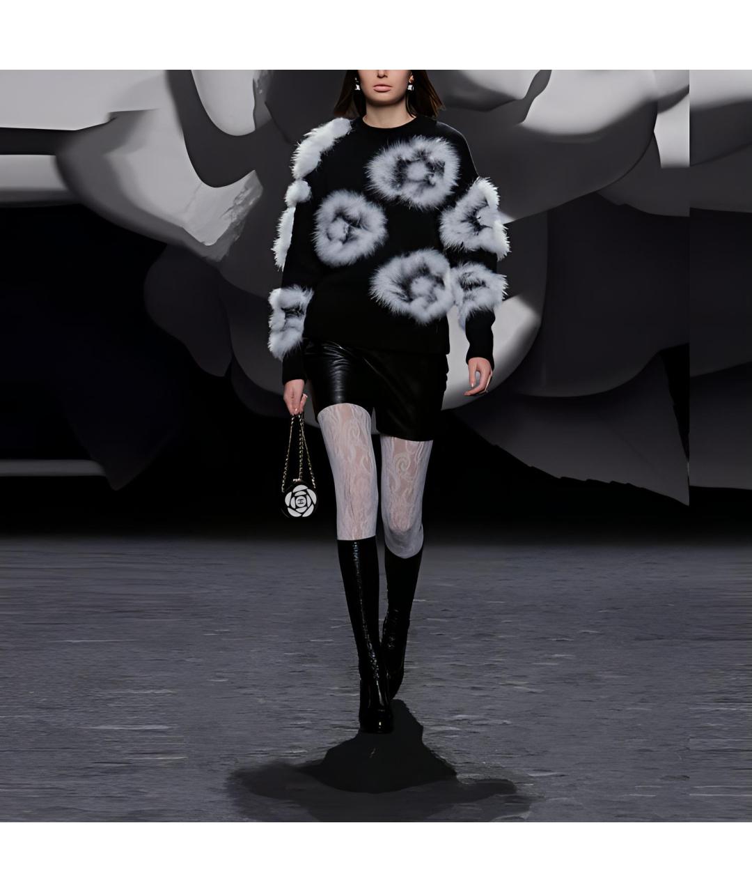 CHANEL Черный джемпер / свитер, фото 2