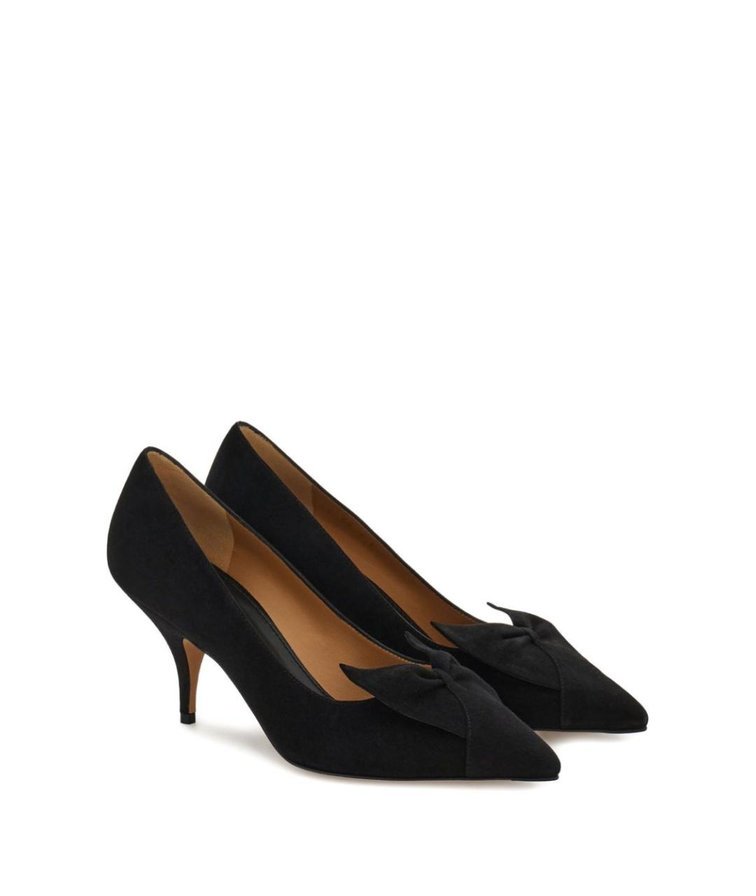 FERRAGAMO Черные кожаные туфли, фото 2