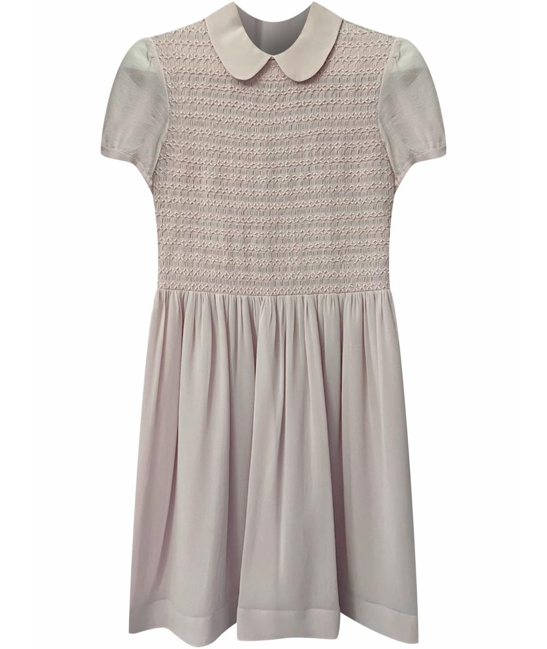 RED VALENTINO Розовое повседневное платье, фото 1