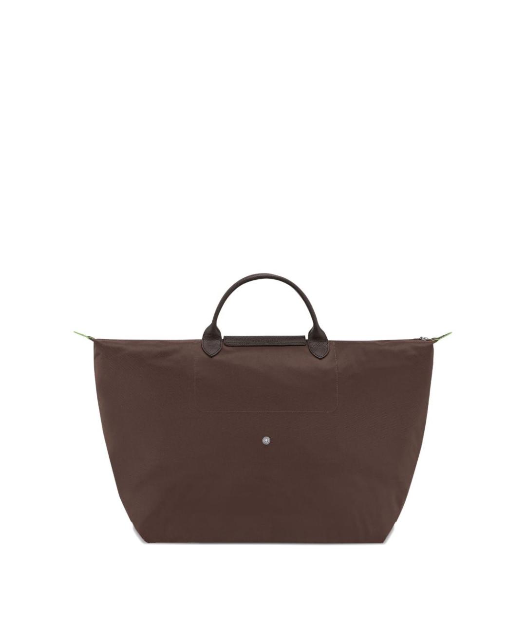LONGCHAMP Коричневая синтетическая дорожная/спортивная сумка, фото 3