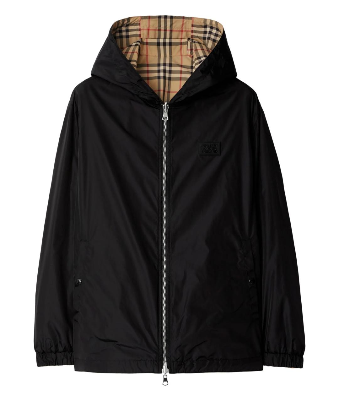 BURBERRY Мульти полиэстеровая куртка, фото 2