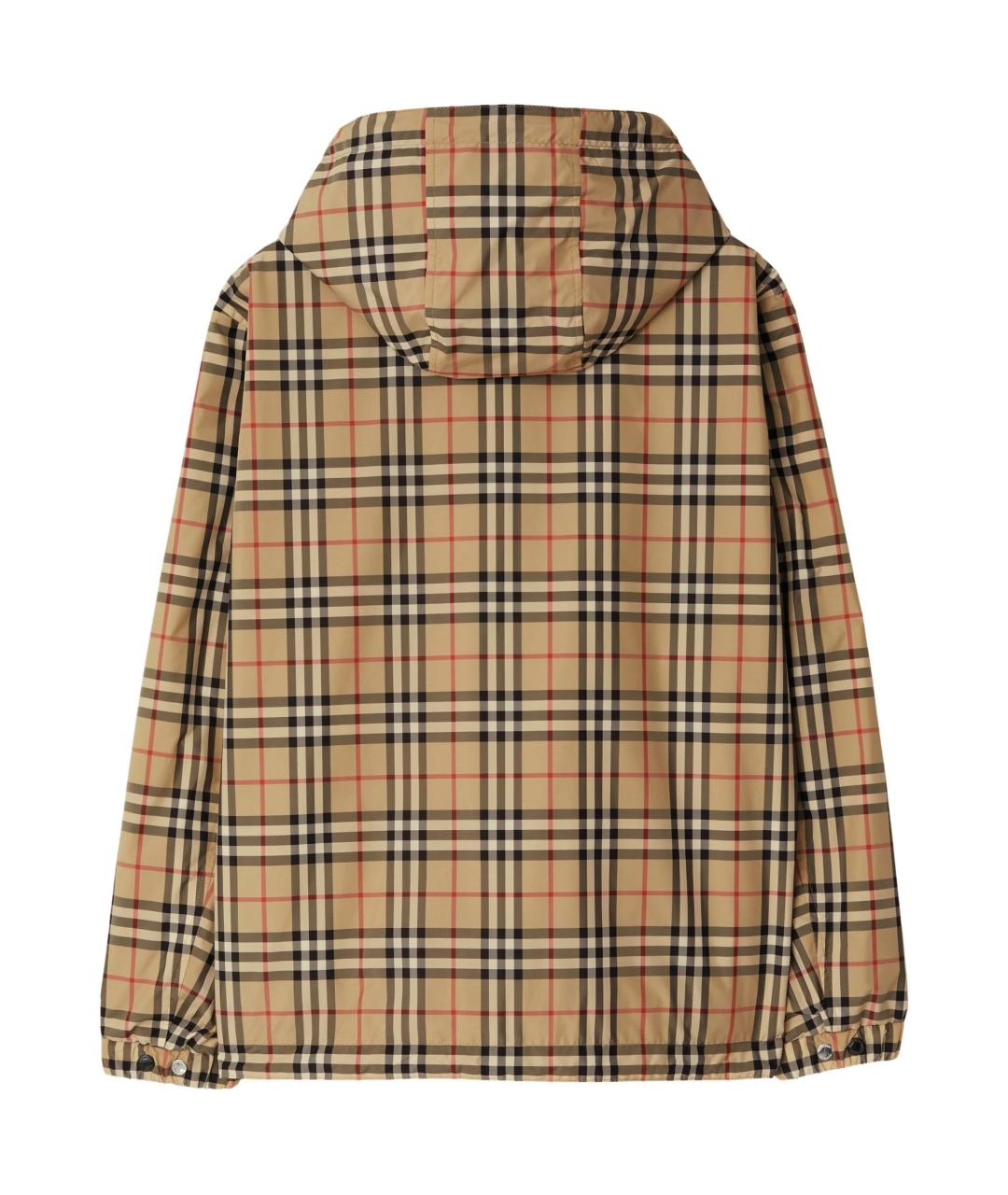 BURBERRY Мульти полиэстеровая куртка, фото 3