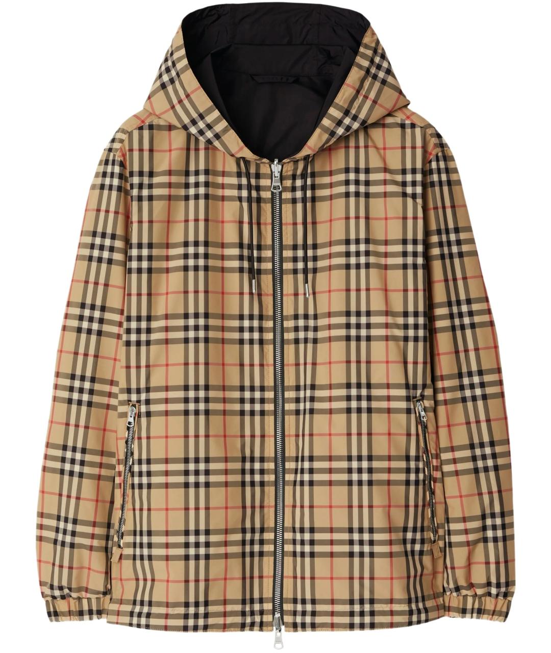 BURBERRY Мульти полиэстеровая куртка, фото 1