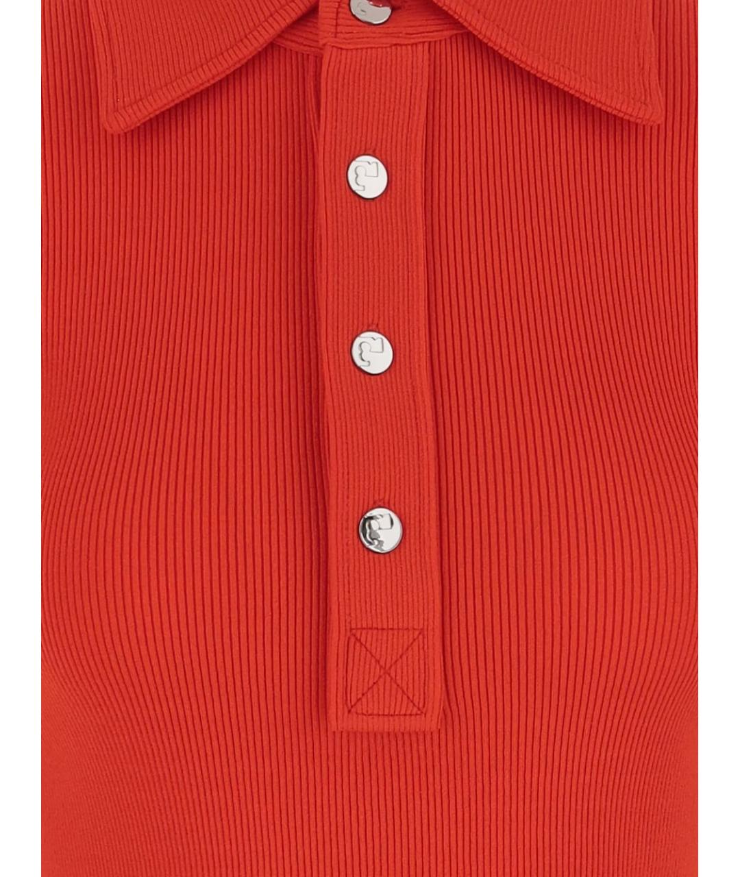 TORY BURCH Красная футболка, фото 2