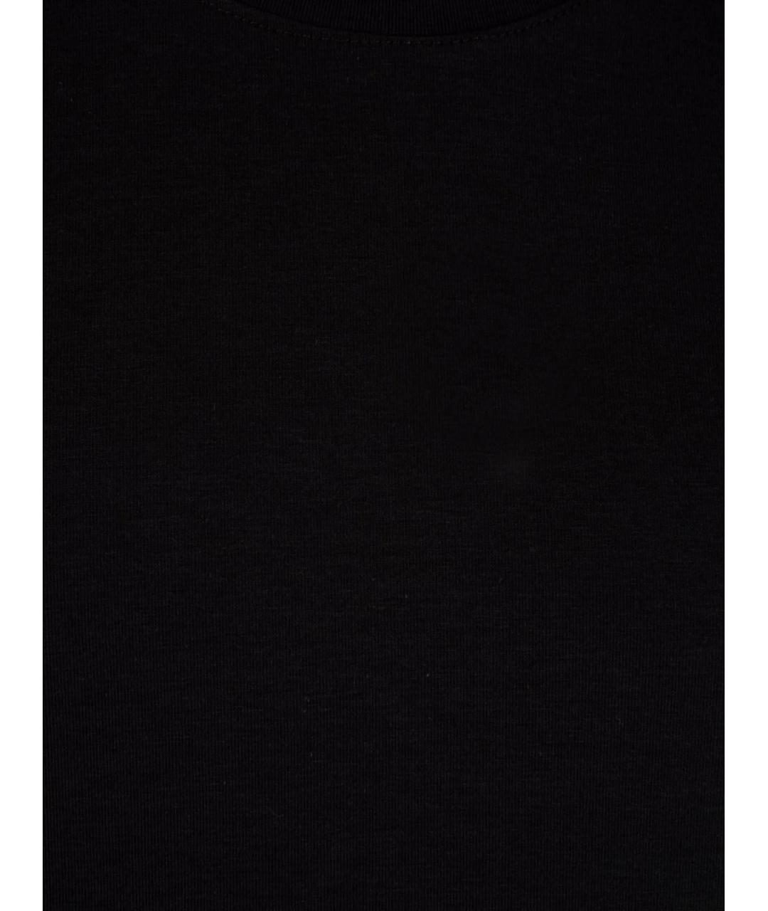 TOM FORD Черная хлопковая футболка, фото 2