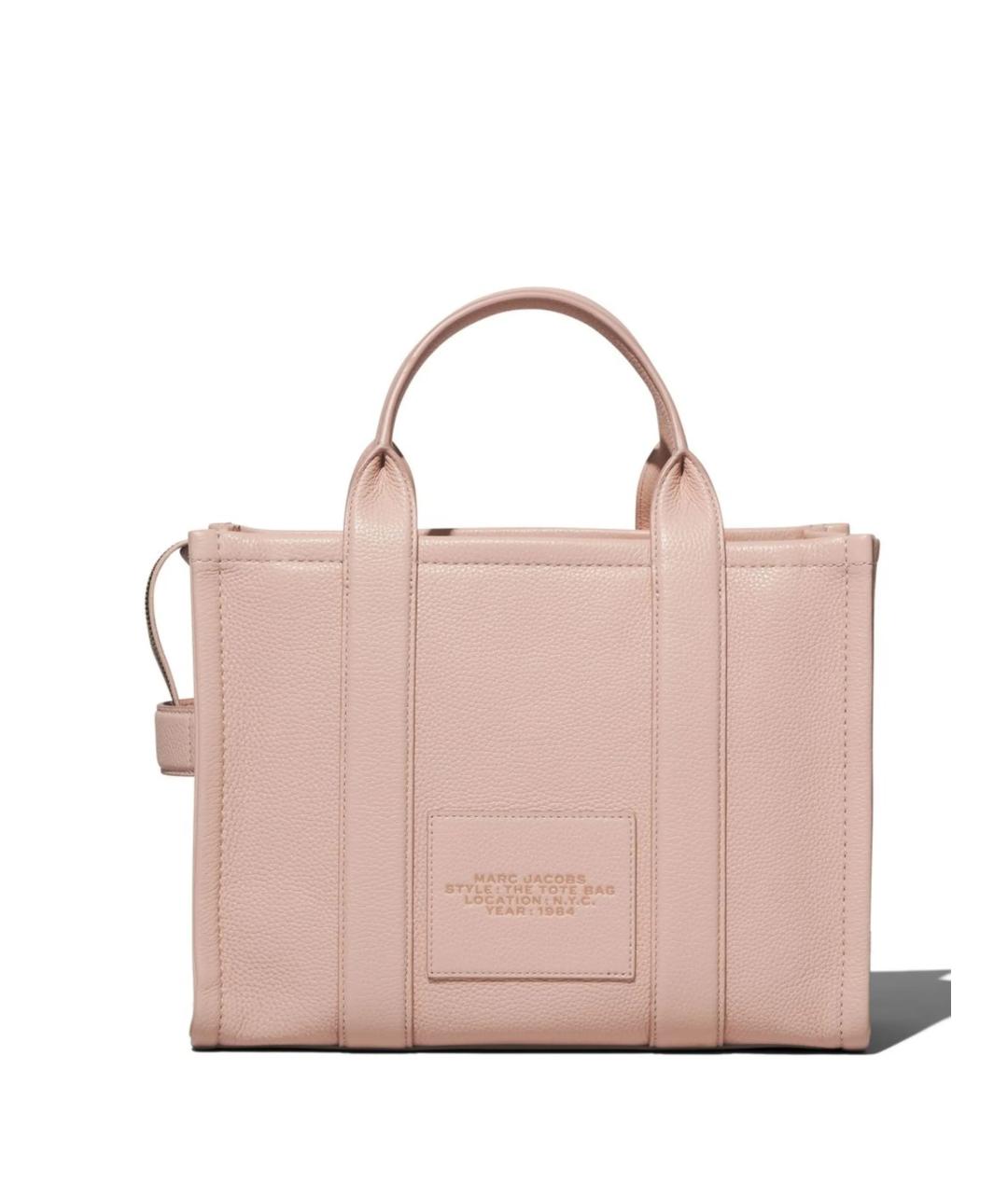 MARC JACOBS Розовая кожаная сумка тоут, фото 3