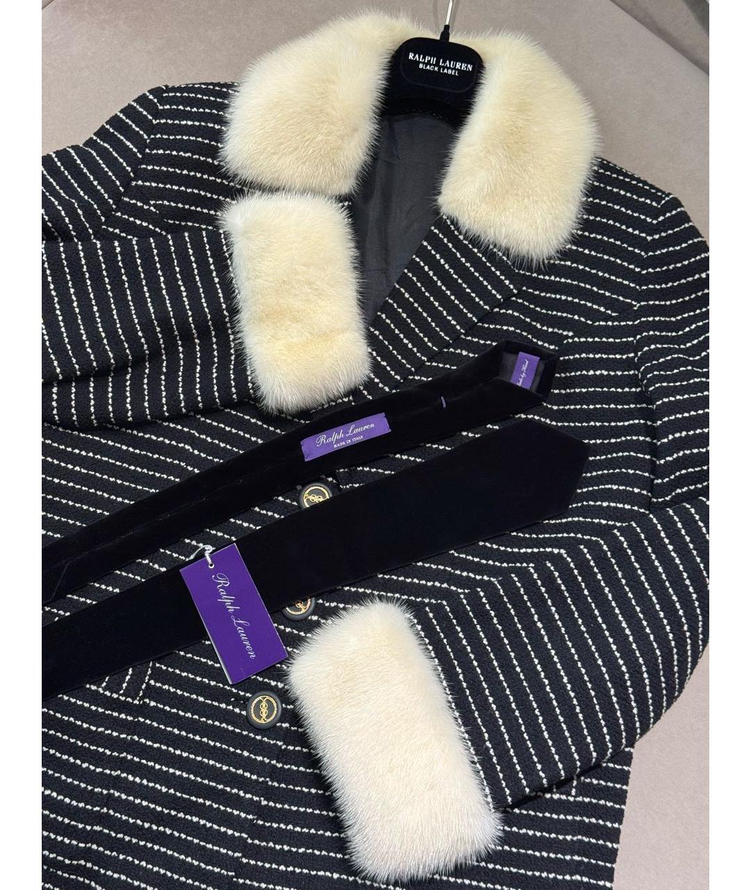 RALPH LAUREN COLLECTION Черный галстук, фото 2