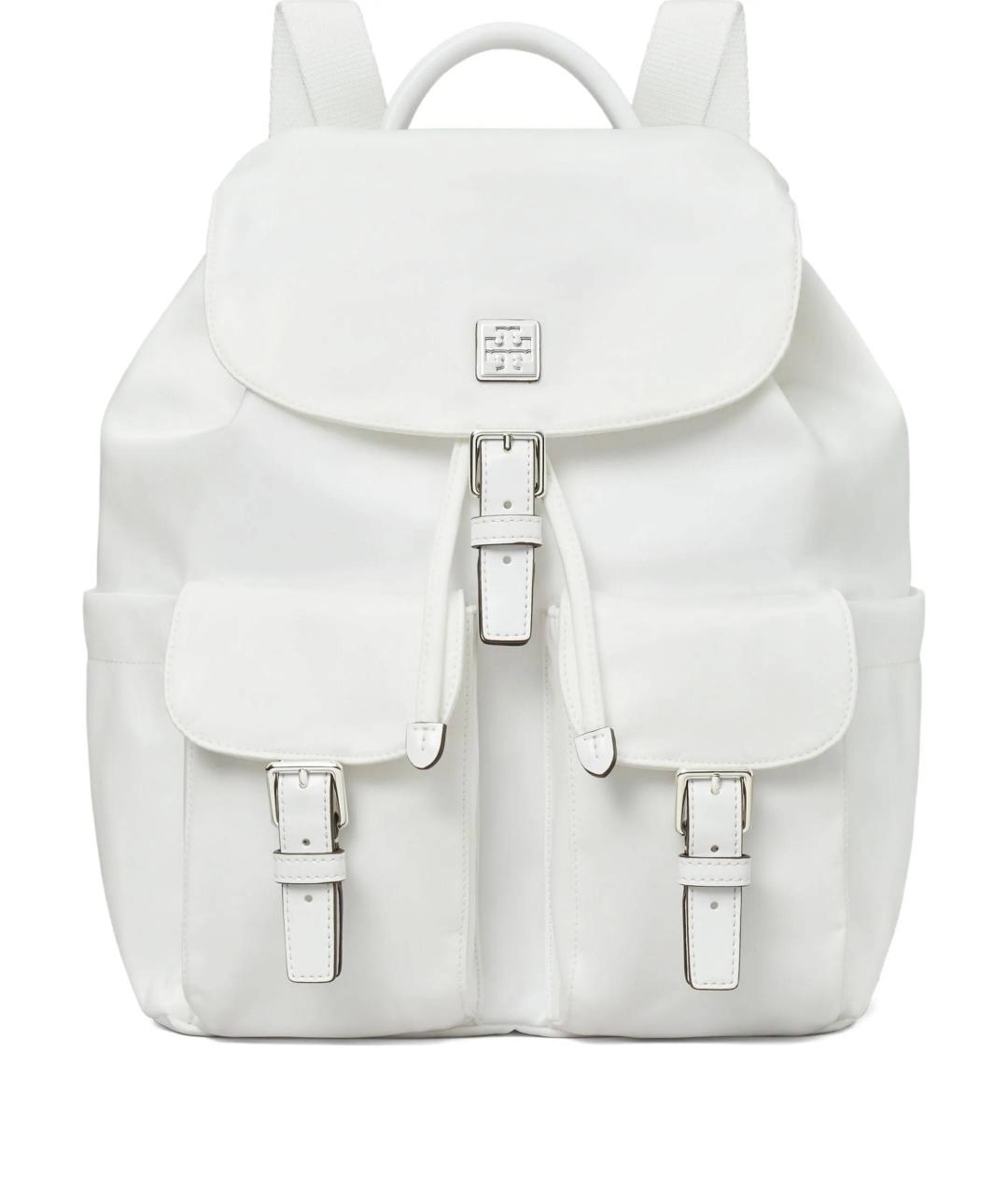TORY BURCH Белый синтетический рюкзак, фото 1