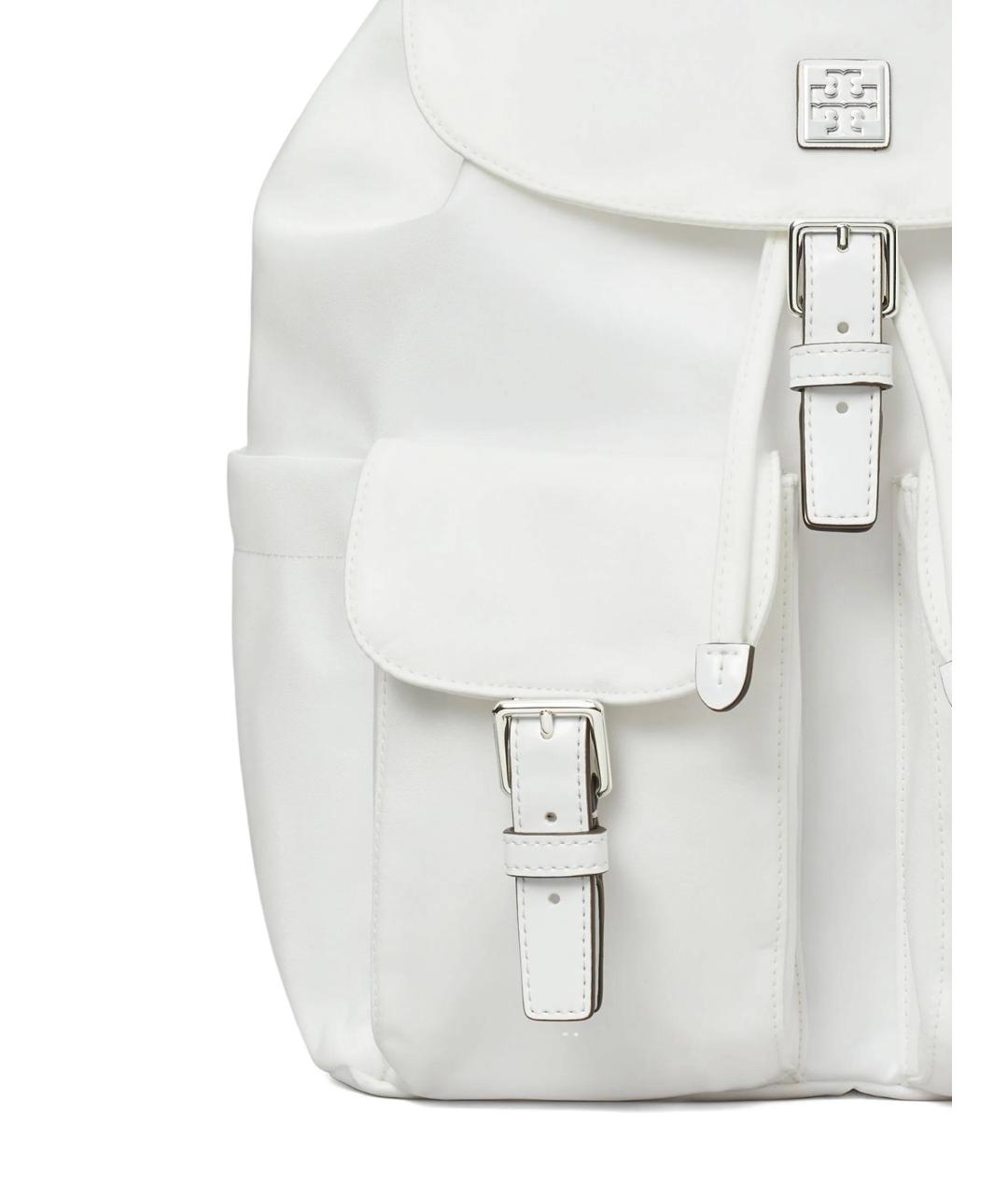 TORY BURCH Белый синтетический рюкзак, фото 5
