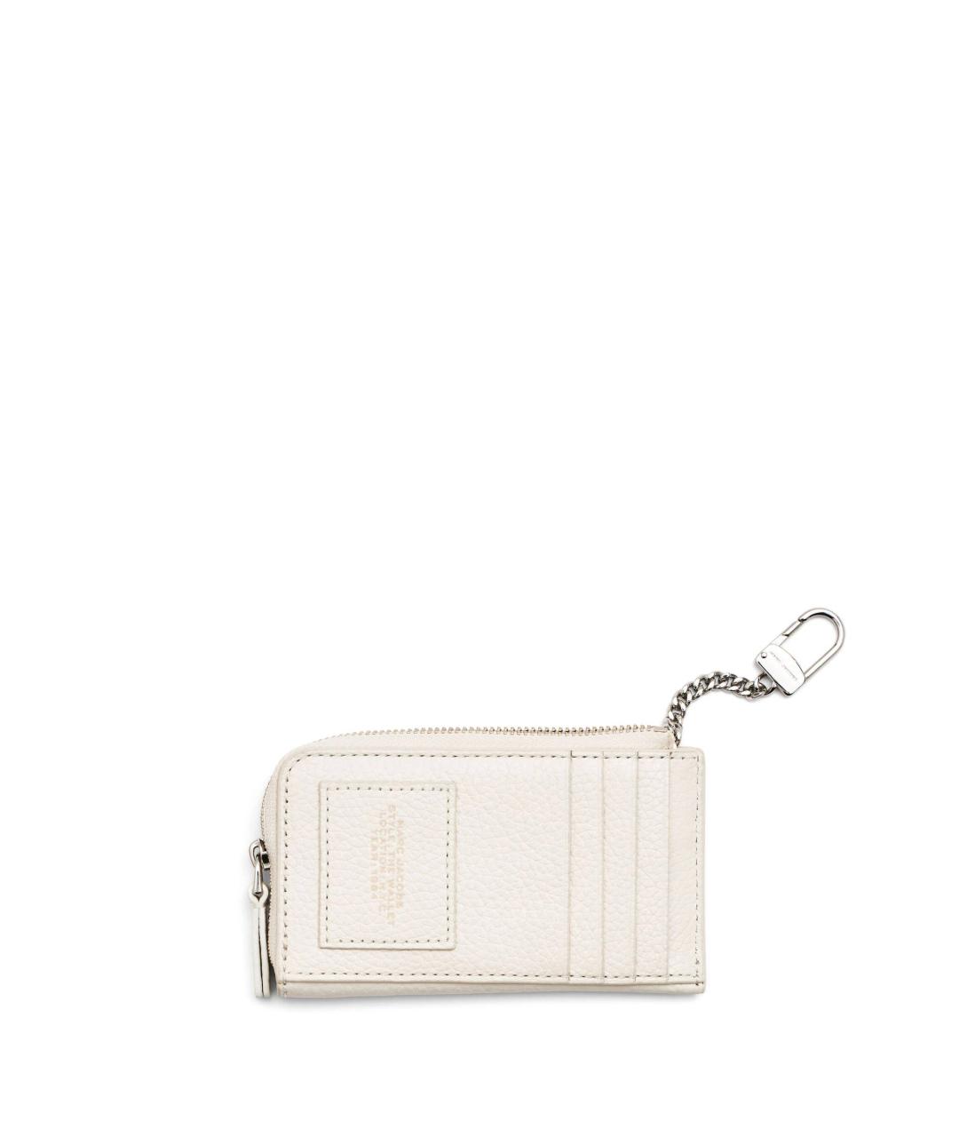 MARC JACOBS Антрацитовый кожаный кошелек, фото 3