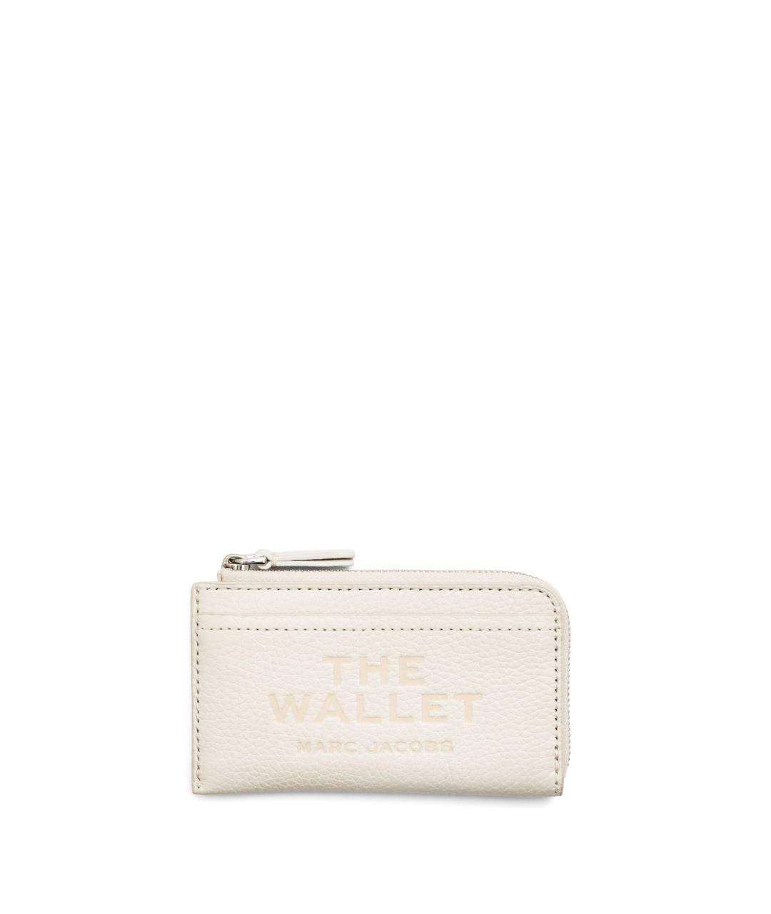 MARC JACOBS Антрацитовый кожаный кошелек, фото 1