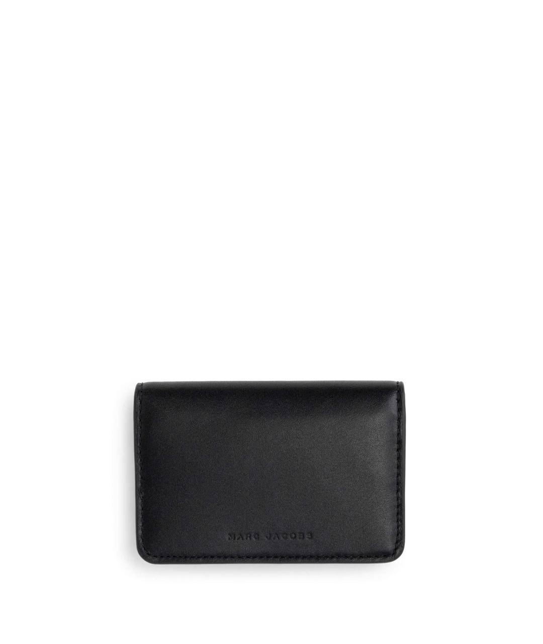 MARC JACOBS Черный кожаный кошелек, фото 3