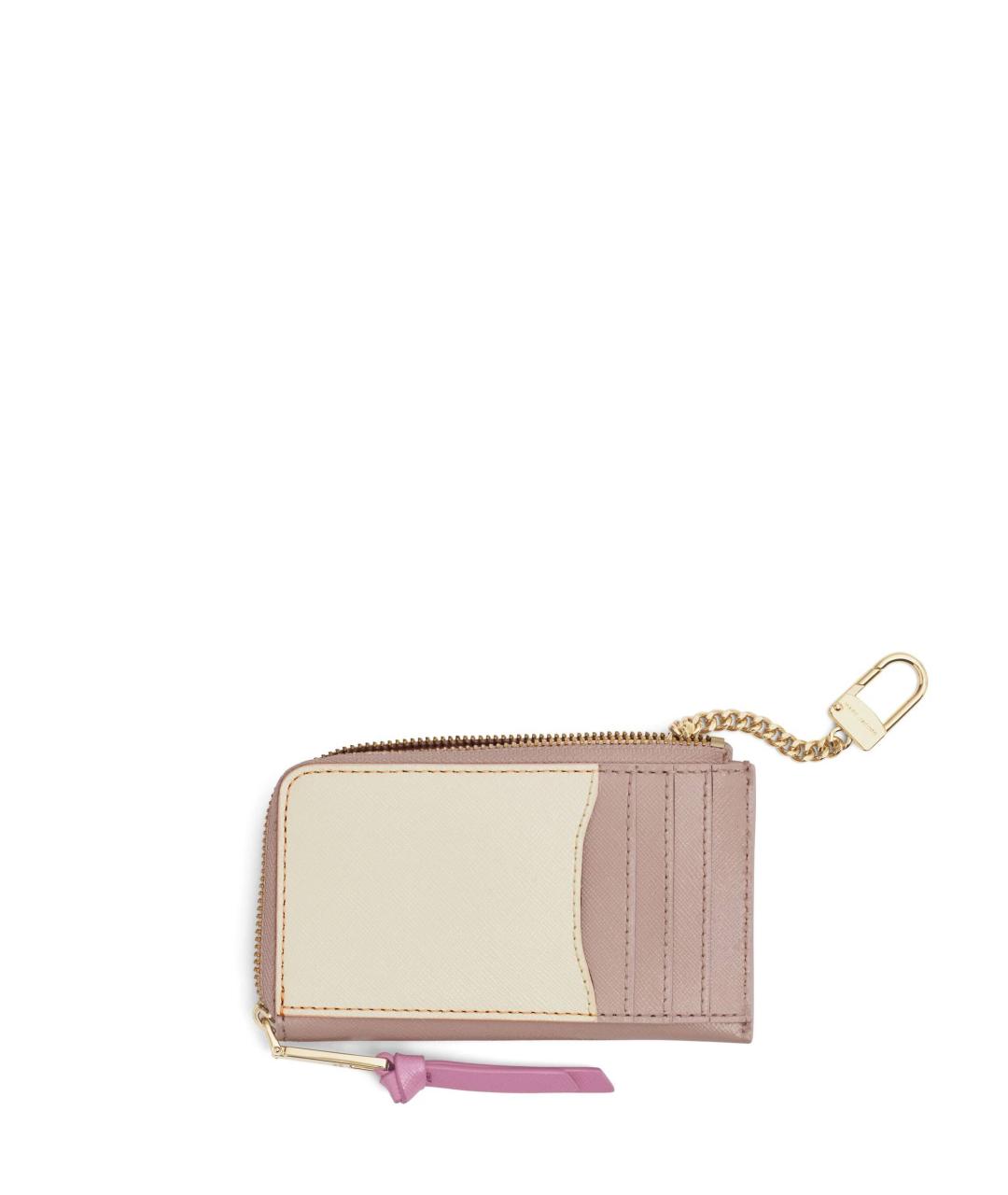 MARC JACOBS Розовый кожаный кошелек, фото 3