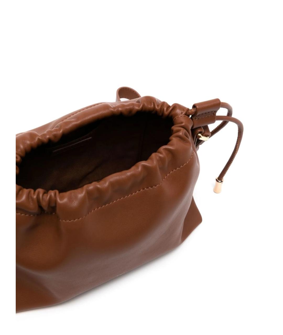 A.P.C. Коричневая сумка тоут из искусственной кожи, фото 4