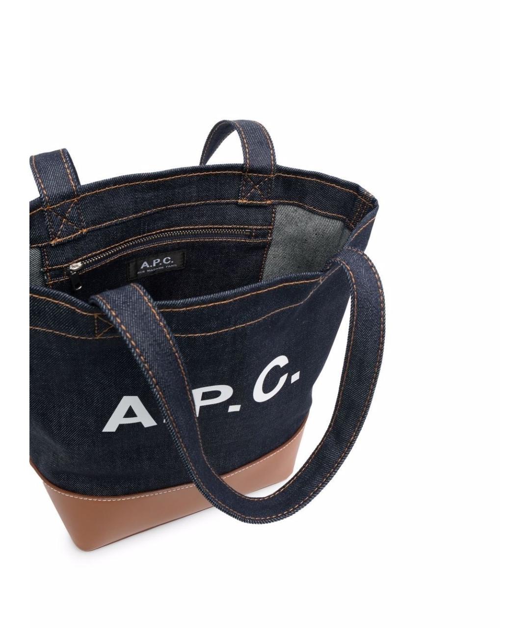 A.P.C. Мульти тканевая сумка тоут, фото 3