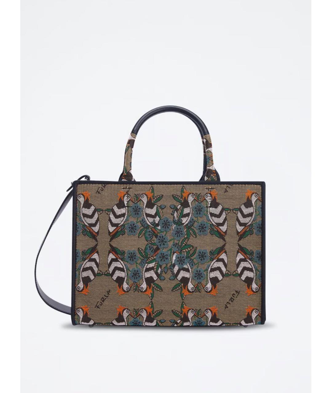 FURLA Жаккардовая сумка тоут, фото 3