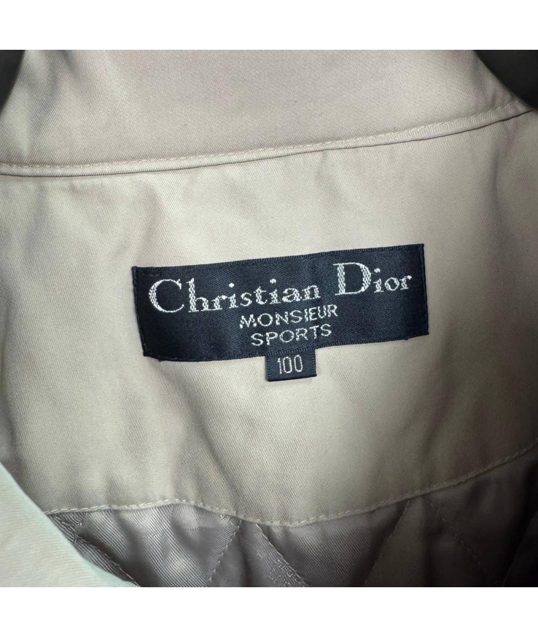CHRISTIAN DIOR Бежевая куртка, фото 4