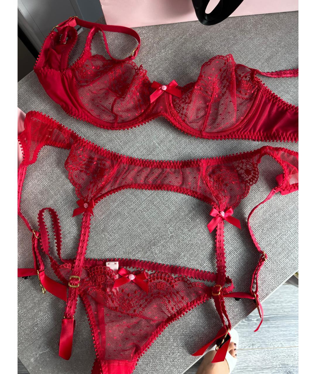 AGENT PROVOCATEUR Красный комплекты, фото 9