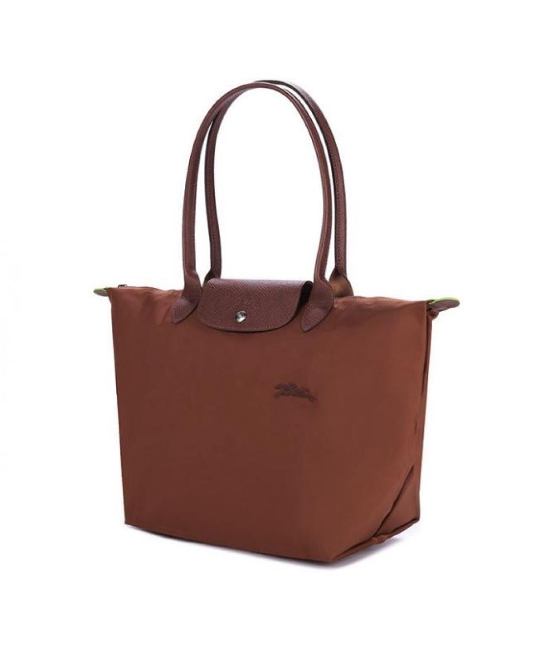 LONGCHAMP Коричневая сумка тоут, фото 2