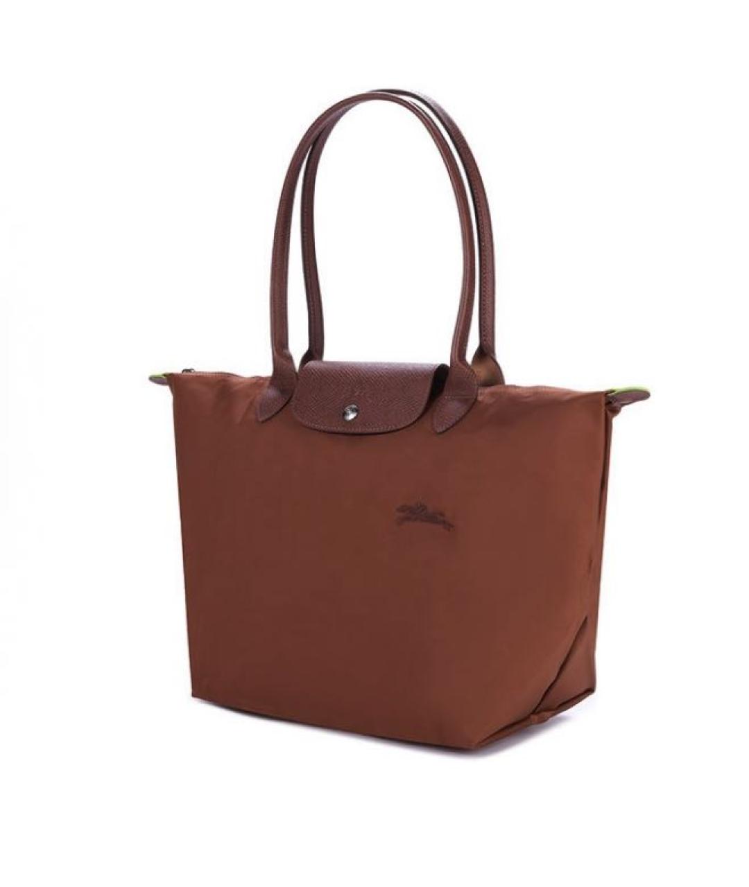 LONGCHAMP Коричневая сумка тоут, фото 2