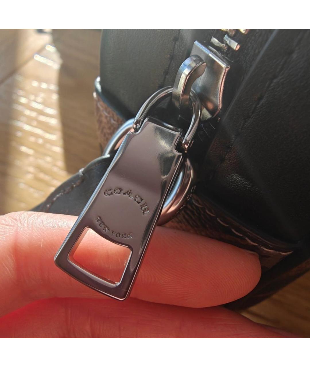 COACH Черная сумка через плечо, фото 2