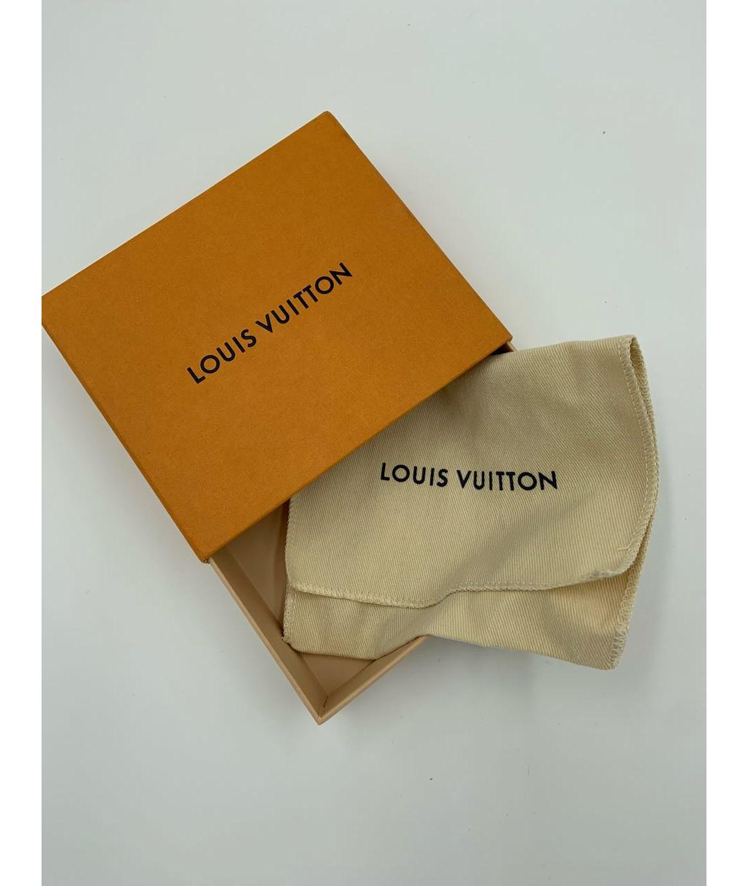 LOUIS VUITTON Золотая латунная подвеска, фото 2