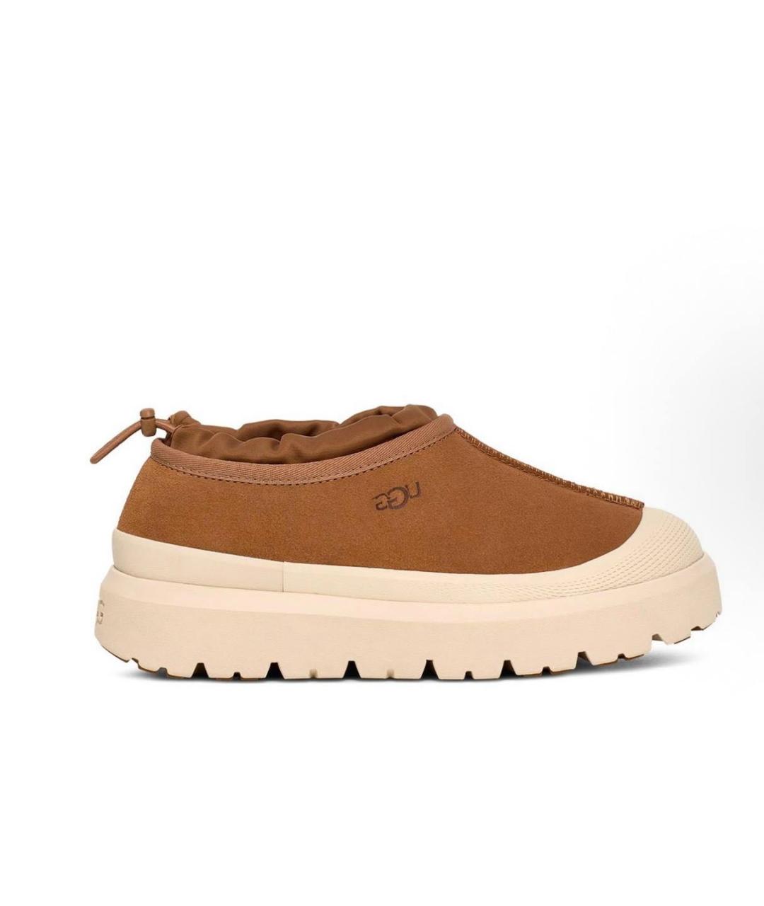 UGG AUSTRALIA Коричневые замшевые низкие ботинки, фото 6