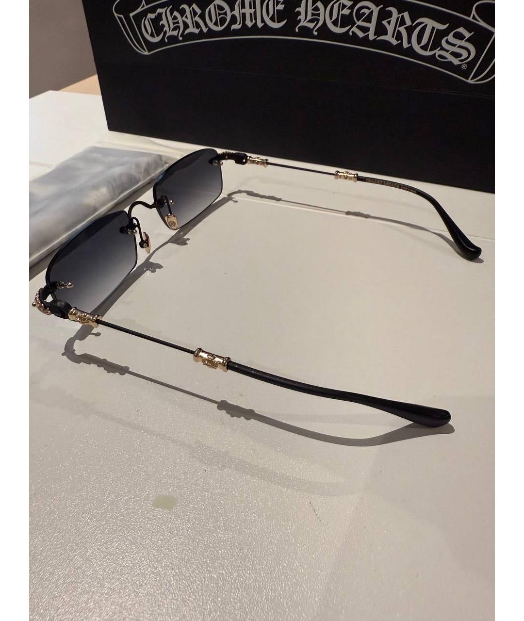 CHROME HEARTS Черные солнцезащитные очки, фото 3