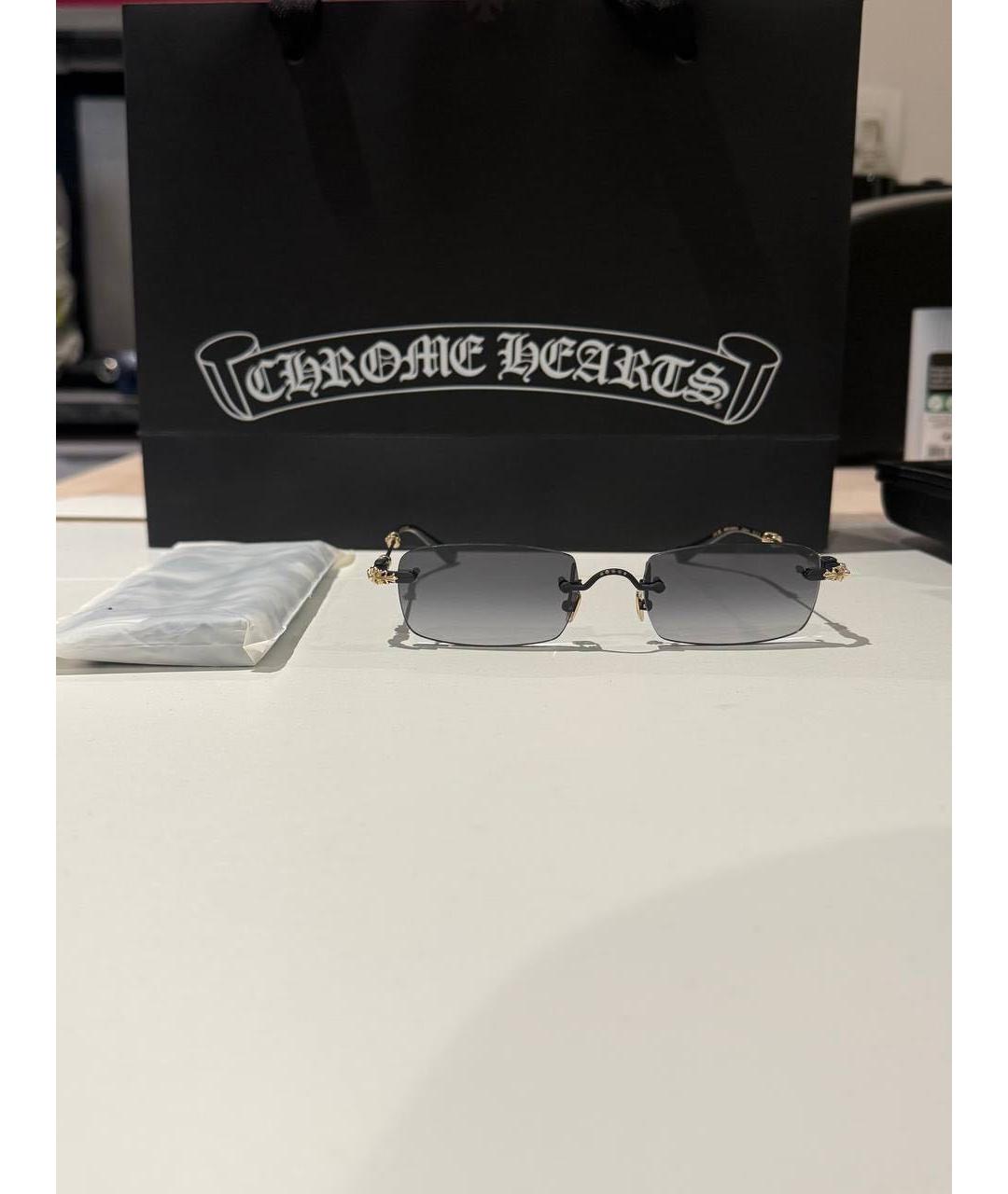 CHROME HEARTS Черные солнцезащитные очки, фото 7